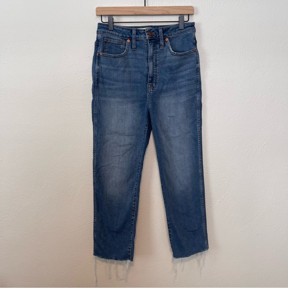 Madewell Curvy Stovepipe Jeans 28